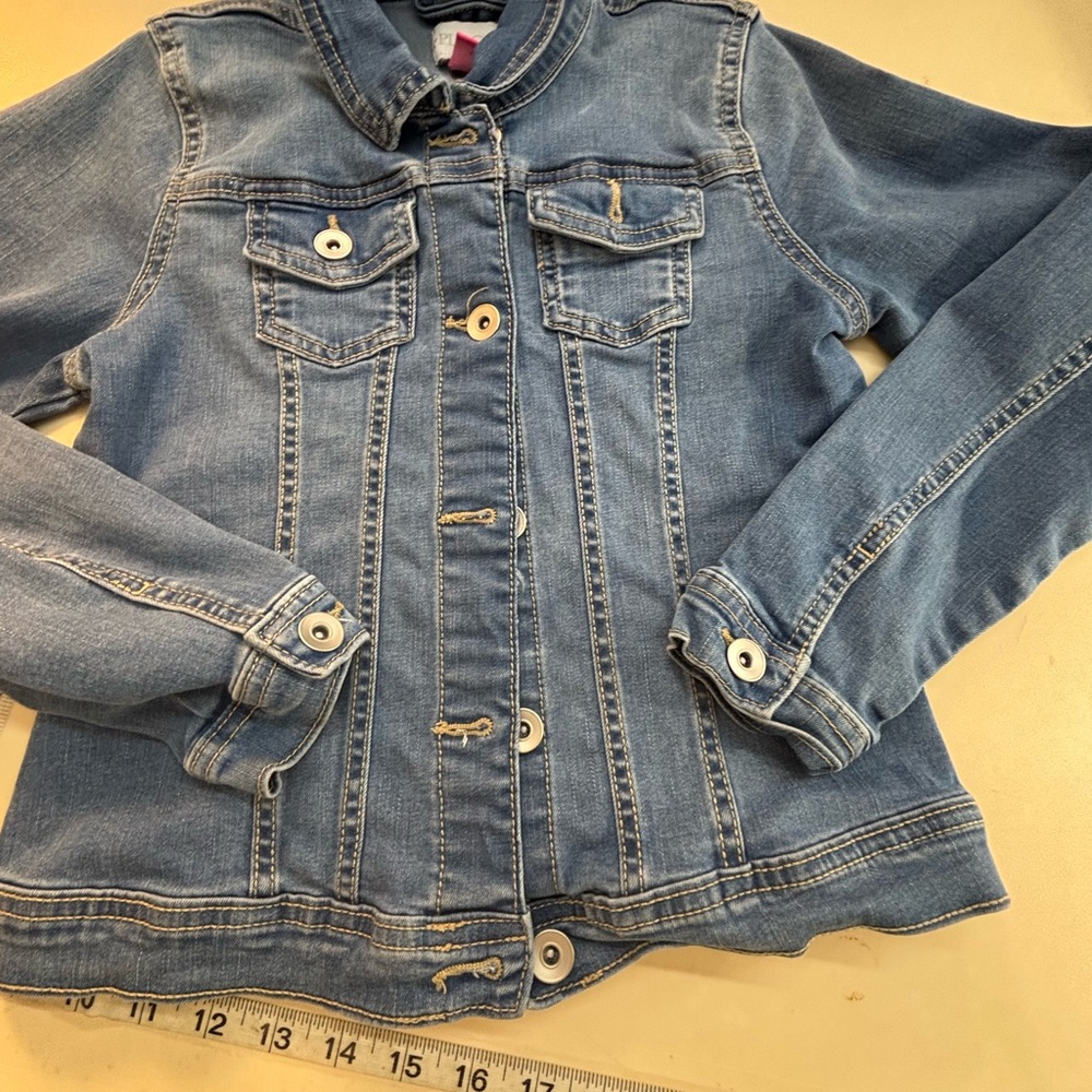 Place Kids Denim Jacket with Button Details - Picture 3 of 8